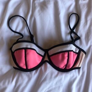 Forever 21 Neoprene Padded Bikini Top
